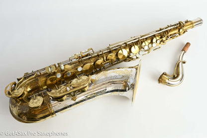 King Early Sterling Bell Tenor Full Pearls SUPER Rare Exceptional! 295055