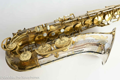 King Early Sterling Bell Tenor Full Pearls SUPER Rare Exceptional! 295055