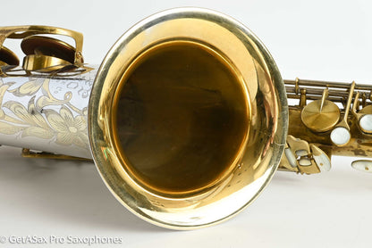 King Early Sterling Bell Tenor Full Pearls SUPER Rare Exceptional! 295055