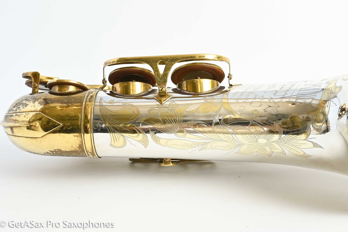 King Early Sterling Bell Tenor Full Pearls SUPER Rare Exceptional! 295055
