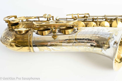 King Early Sterling Bell Tenor Full Pearls SUPER Rare Exceptional! 295055