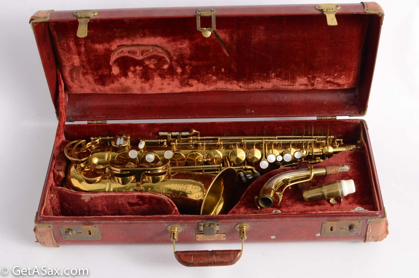 King Super 20 Alto Original Lacquer Full Pearls 308xxx