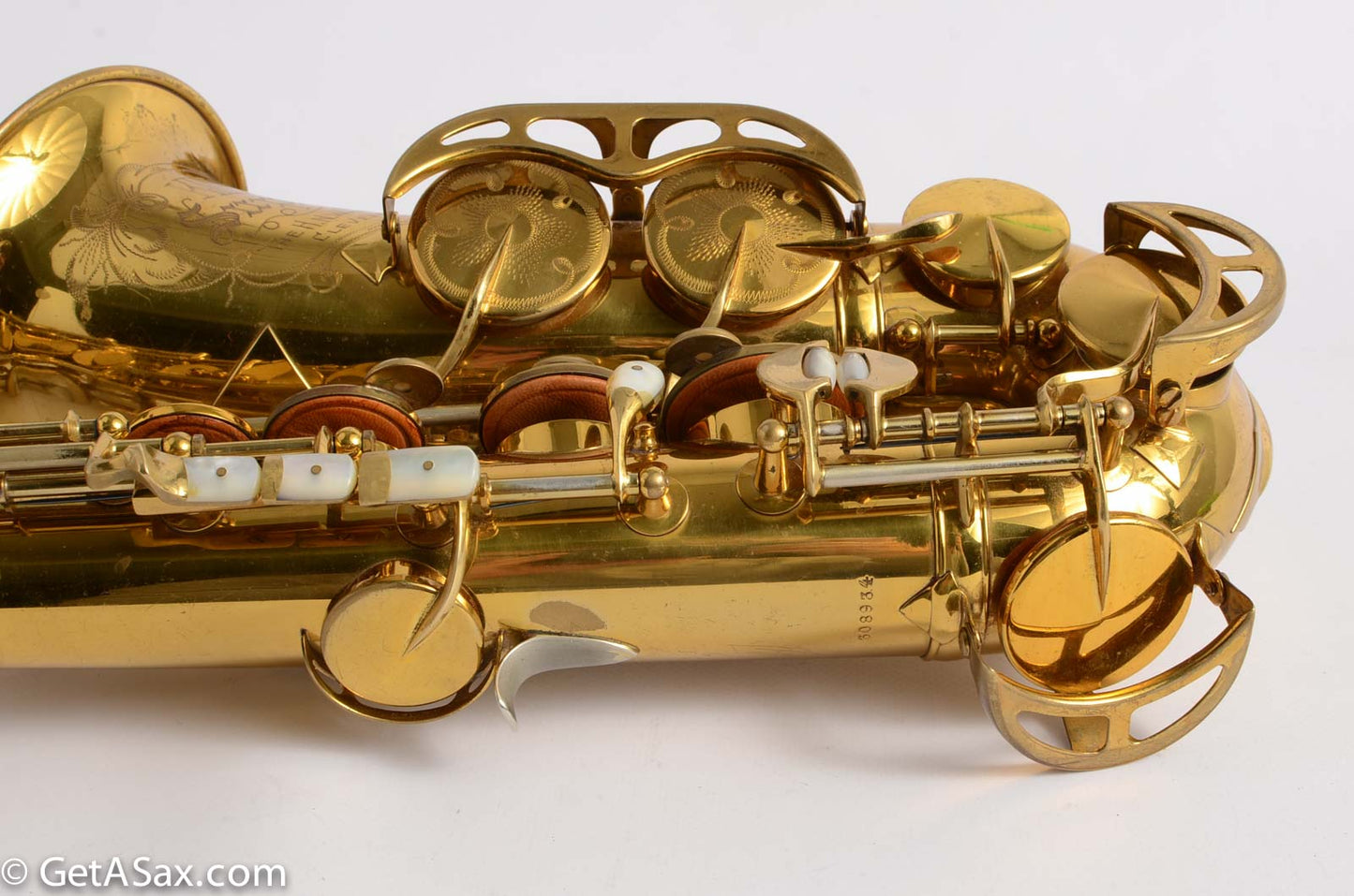 King Super 20 Alto Original Lacquer Full Pearls 308xxx