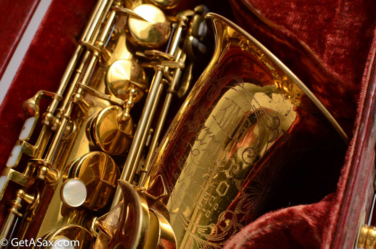 King Super 20 Alto Original Lacquer Full Pearls 308xxx