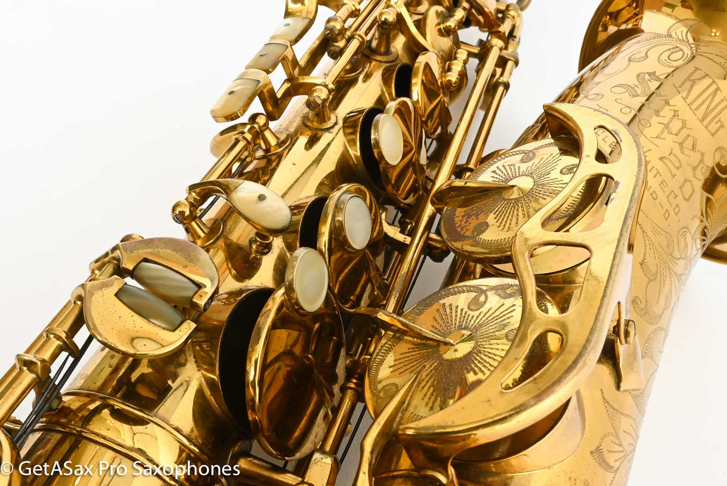 King Super 20 Alto Full Pearls Nice! 320675