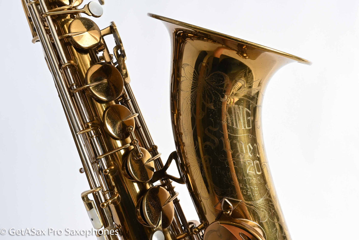 King Super 20 Tenor 1946 Full Pearls Overhauled 278506