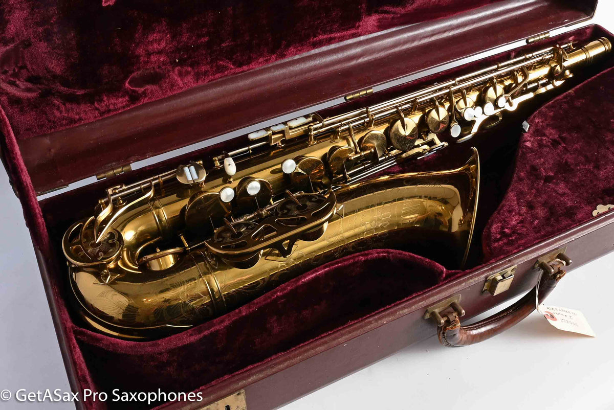 King Super 20 Tenor 1946 Full Pearls Overhauled 278506
