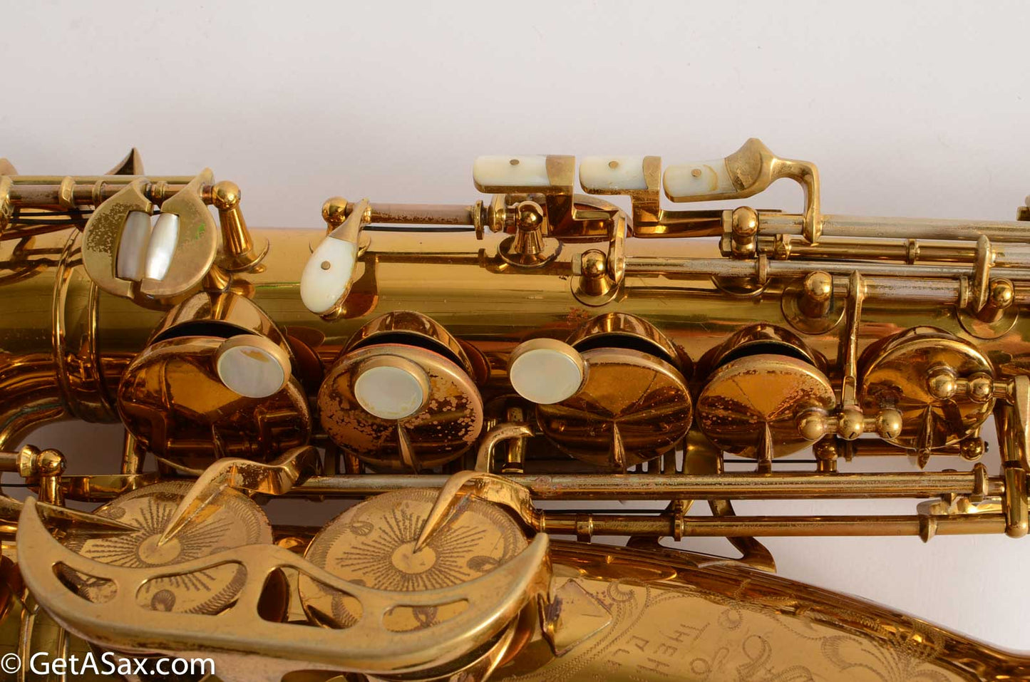 King Super 20 Alto from 1952 Original Lacquer Full Pearls