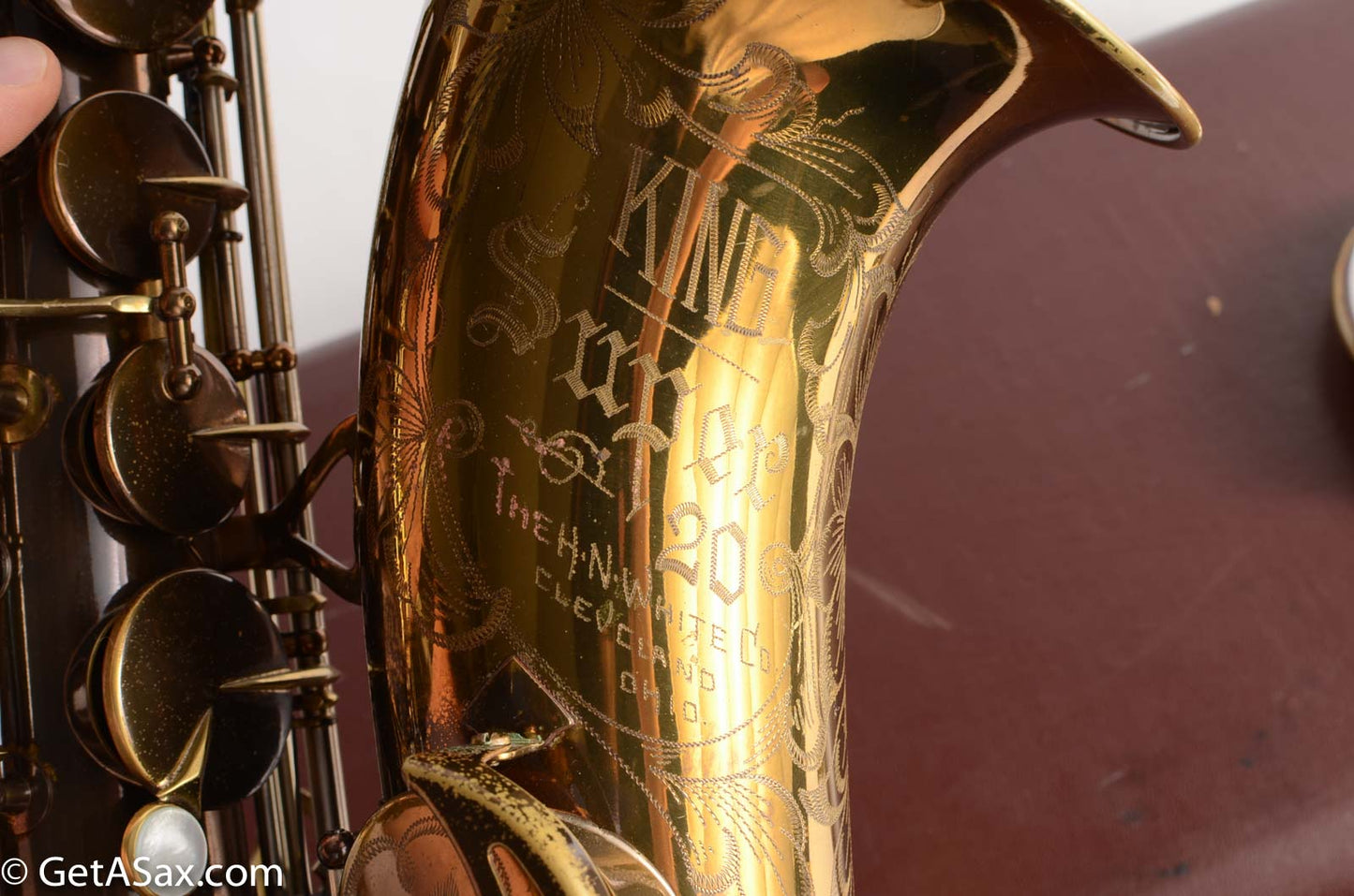 King Super 20 Tenor Full Pearls From 1947