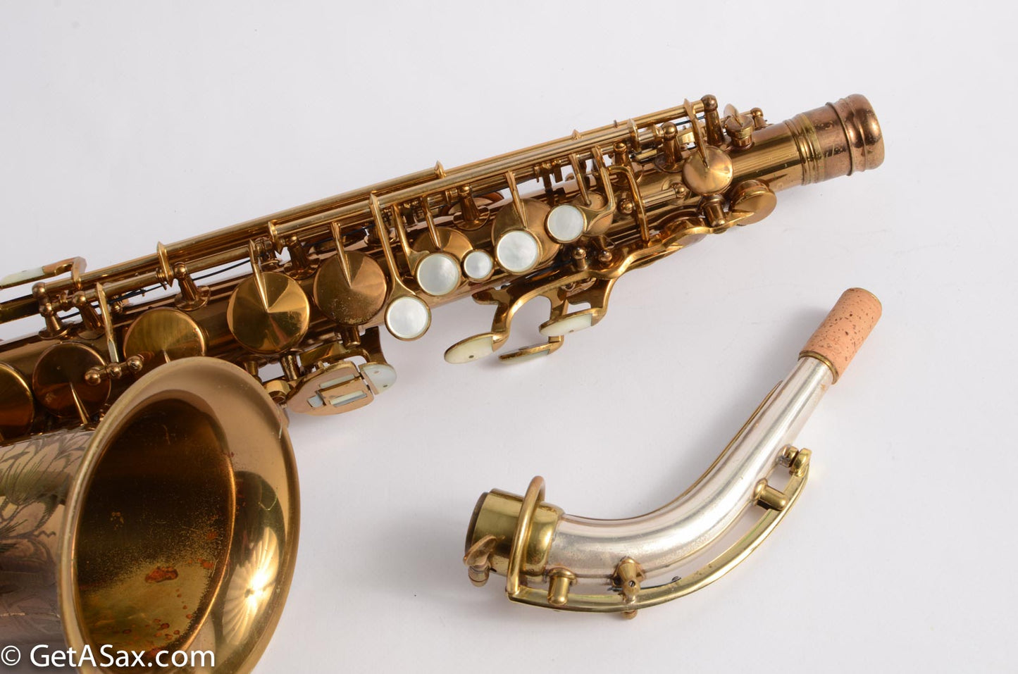 King Zephyr Special Alto - Super Early Serial, Unique Engraving