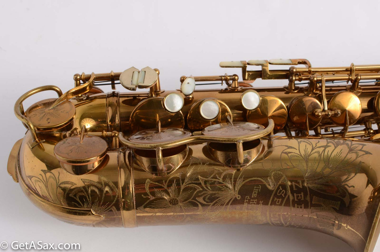 King Zephyr Special Alto - Super Early Serial, Unique Engraving