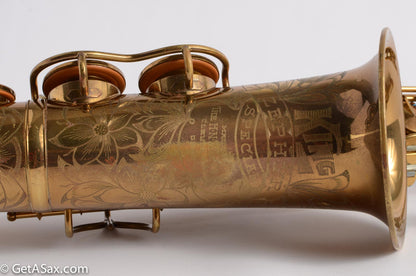 King Zephyr Special Alto - Super Early Serial, Unique Engraving