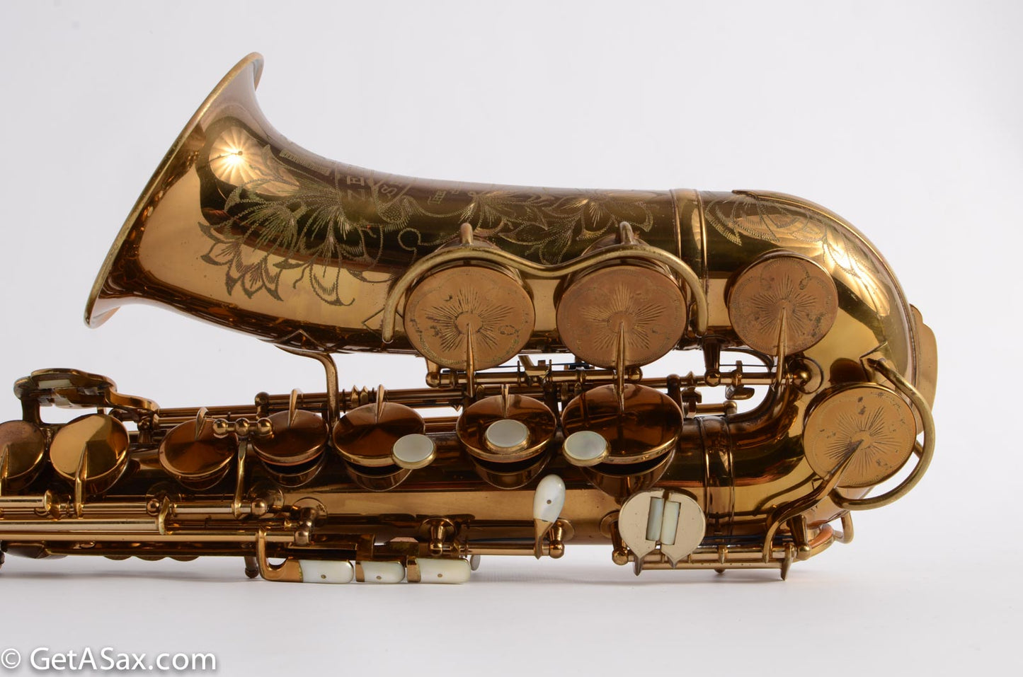 King Zephyr Special Alto - Super Early Serial, Unique Engraving