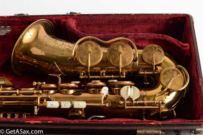 King Zephyr Special Alto - Super Early Serial, Unique Engraving