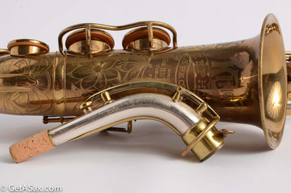 King Zephyr Special Alto - Super Early Serial, Unique Engraving