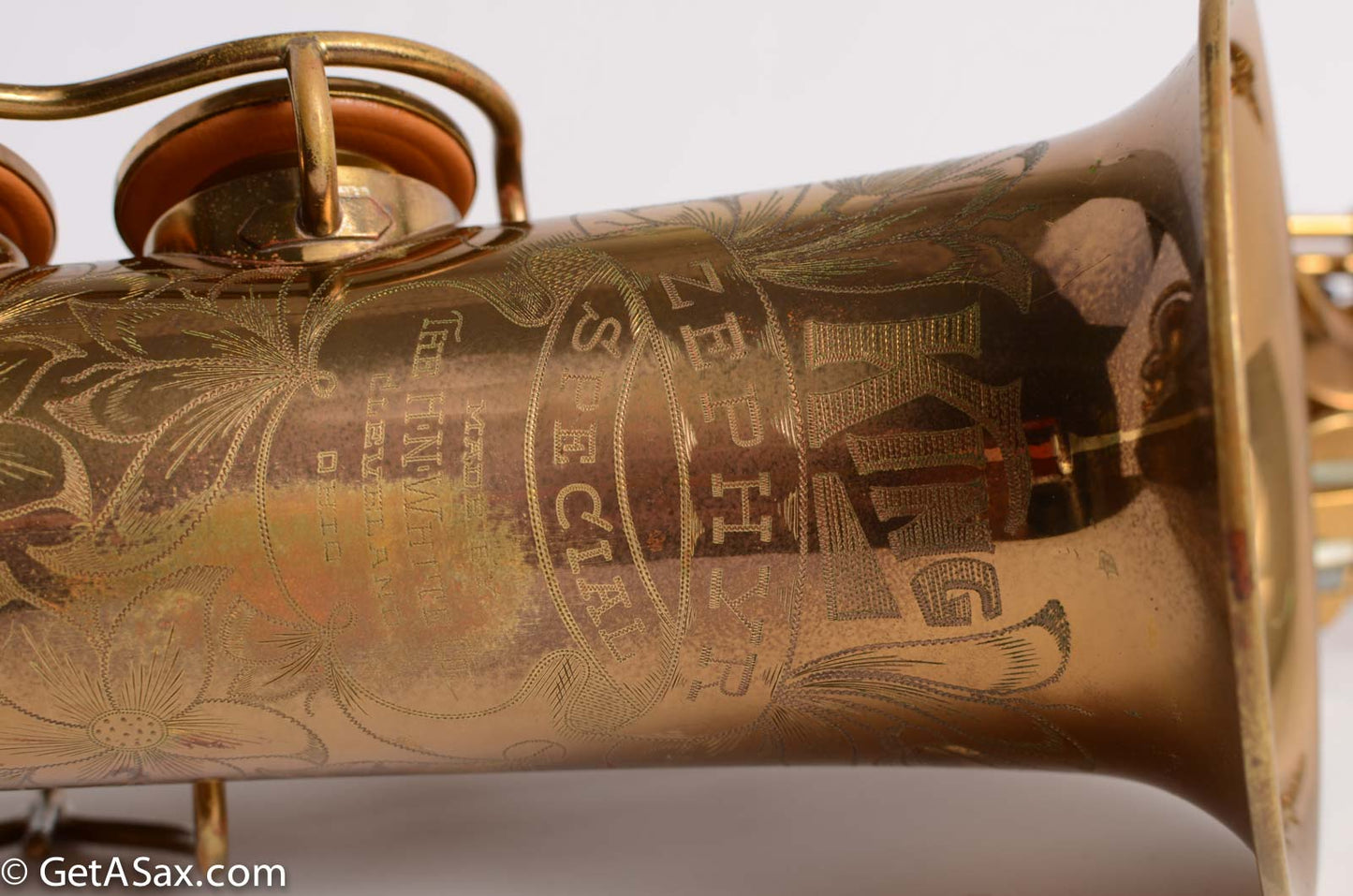 King Zephyr Special Alto - Super Early Serial, Unique Engraving