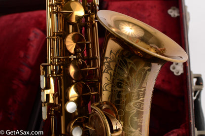 King Zephyr Special Alto - Super Early Serial, Unique Engraving