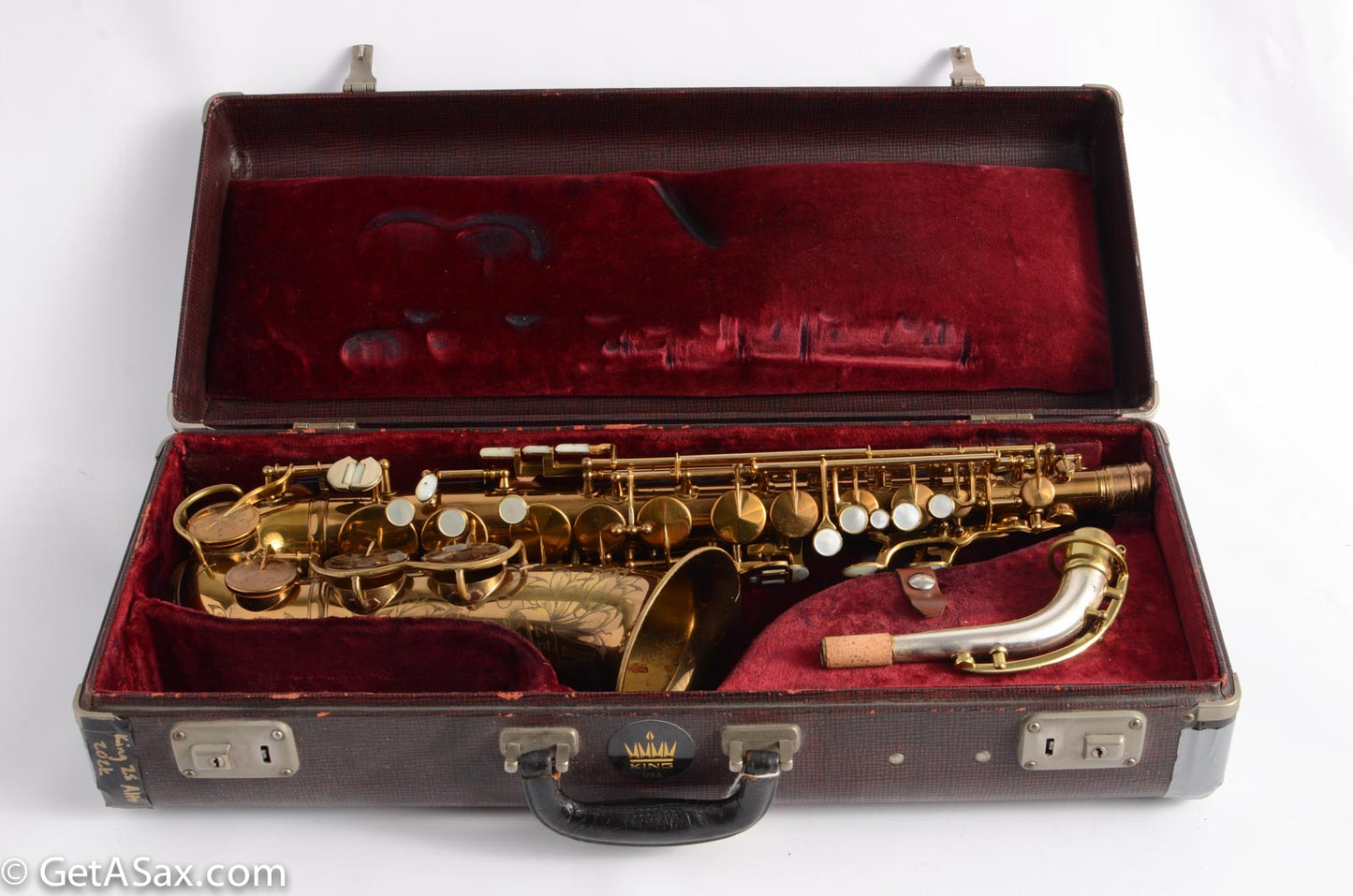 King Zephyr Special Alto - Super Early Serial, Unique Engraving