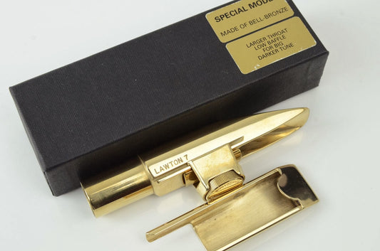 Lawton 7 Metal Tenor Saxophone Mouthpiece Bronze NEW! F62