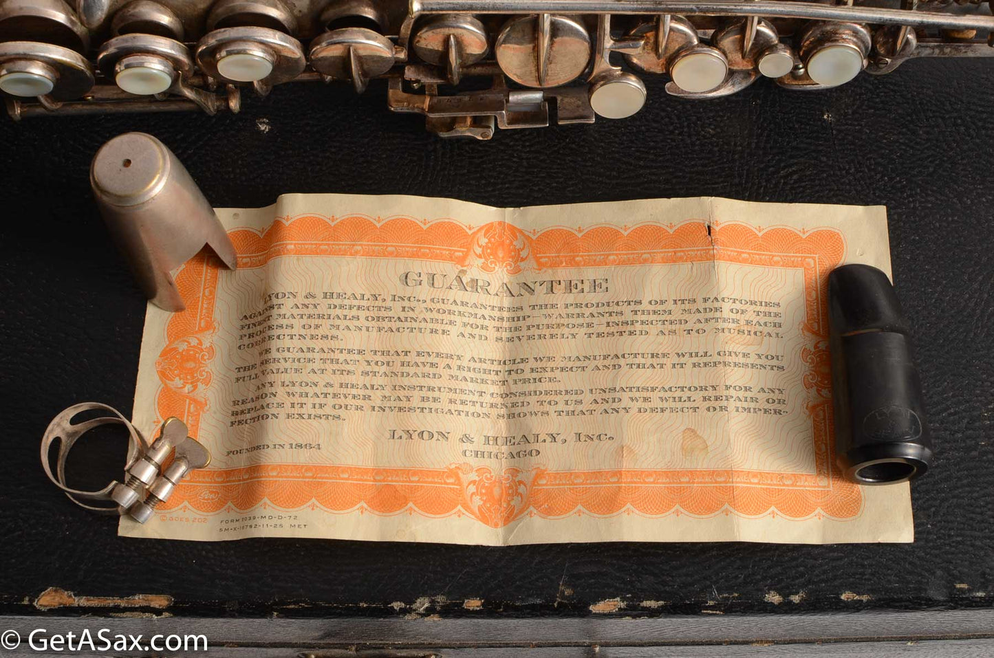 Lyon and Healy Semi-Curved Soprano Near Mint w/ Warranty Card