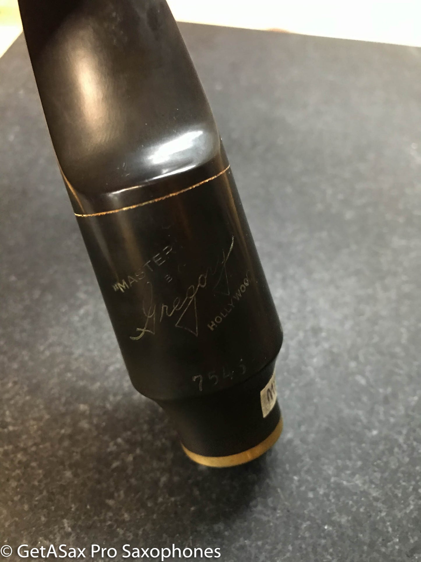 M.C. Gregory "Master" Hollywood Tenor Saxophone Mouthpiece 5A 20M MPC1027