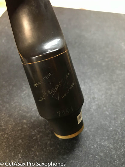 M.C. Gregory "Master" Hollywood Tenor Saxophone Mouthpiece 5A 20M MPC1027
