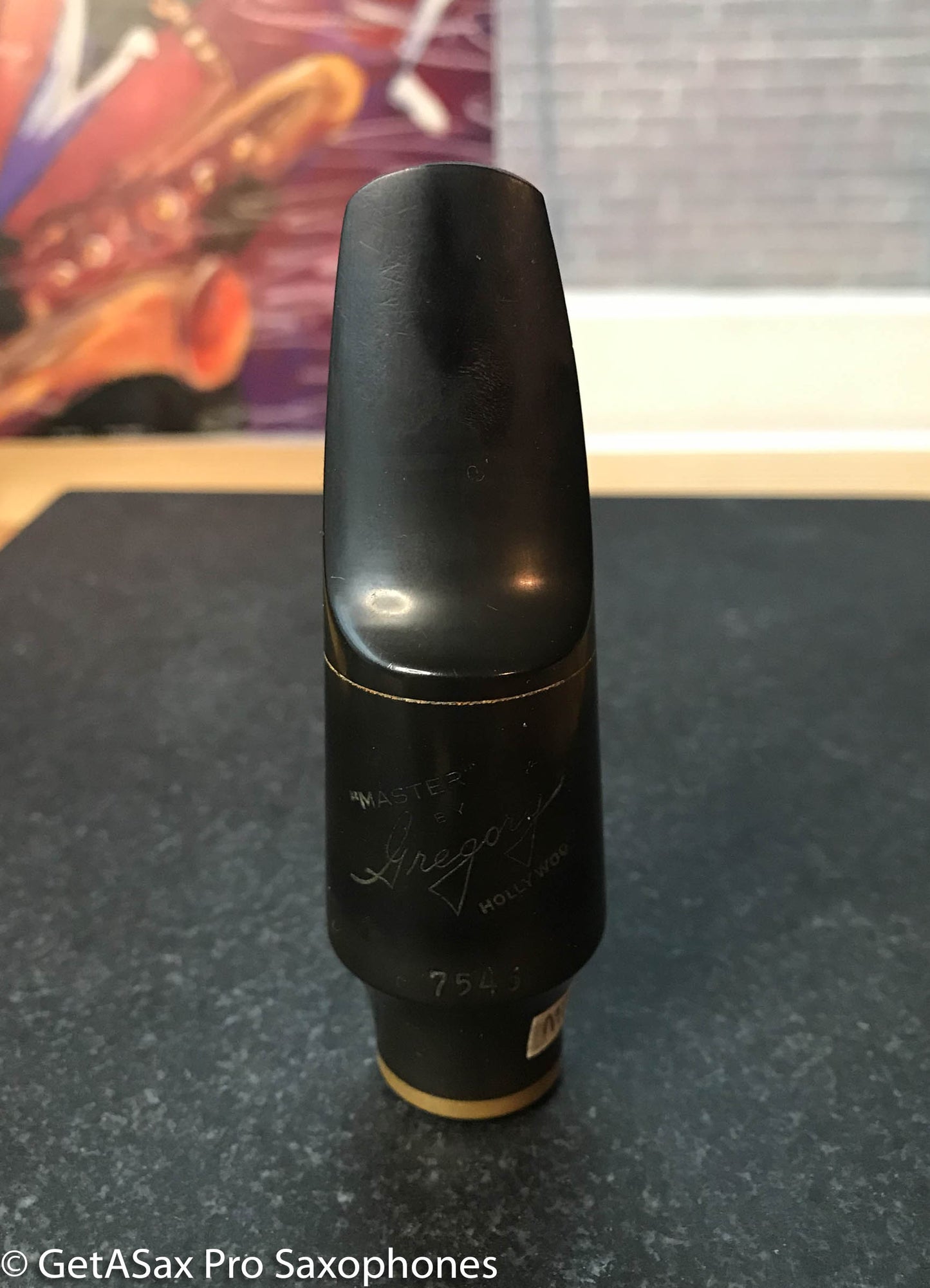 M.C. Gregory "Master" Hollywood Tenor Saxophone Mouthpiece 5A 20M MPC1027