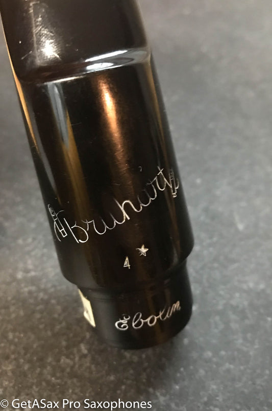 Brilhart Ebolin Tenor Saxophone Mouthpiece 4* Good Condition MPC1029