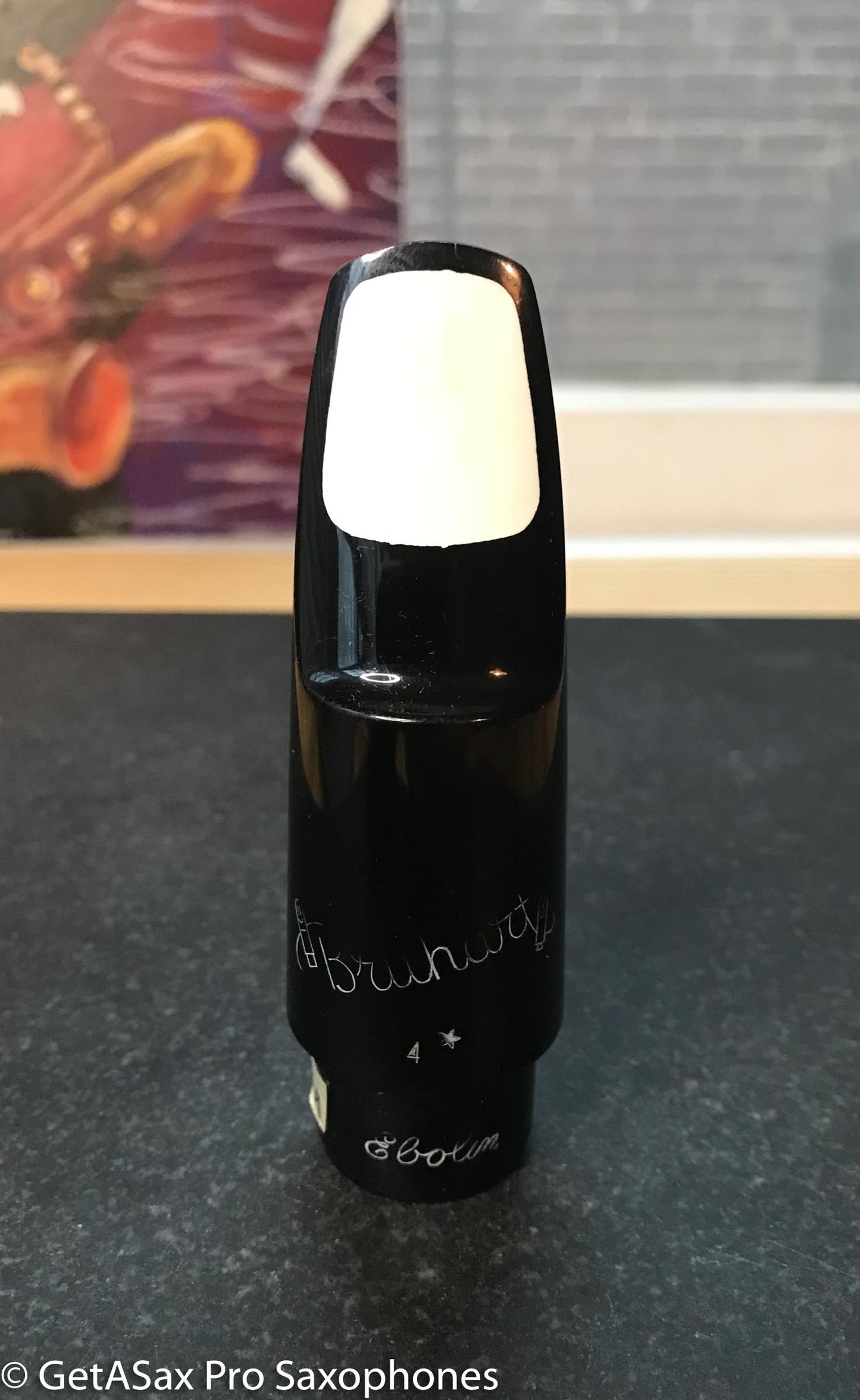 Brilhart Ebolin Tenor Saxophone Mouthpiece 4* Good Condition MPC1029