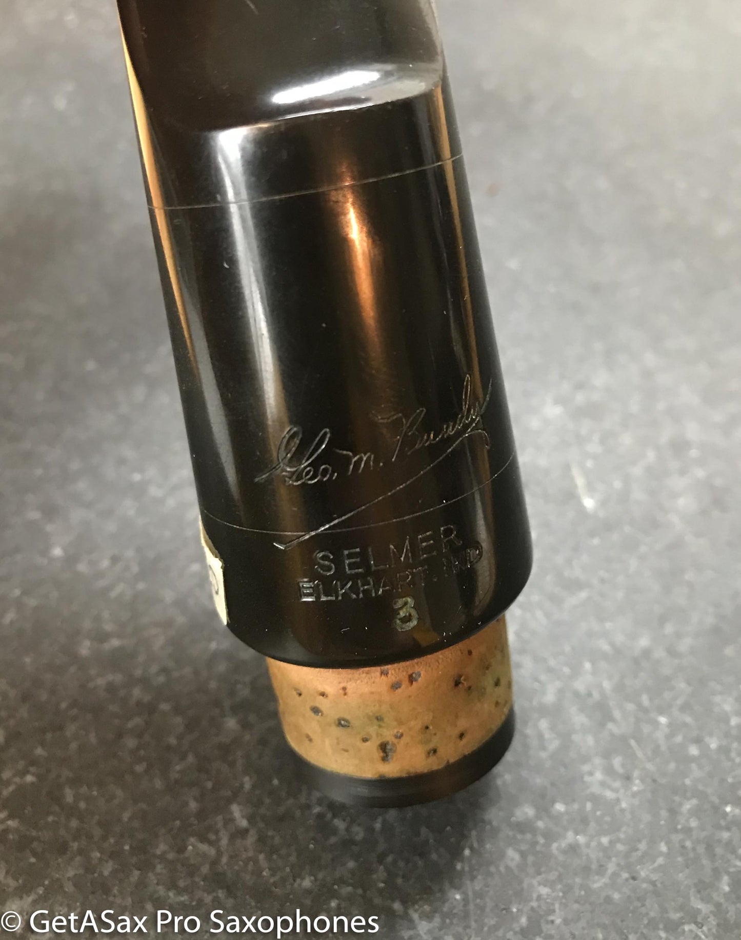 George M Bundy Alto Clarinet Mouthpiece 3 MPC1030