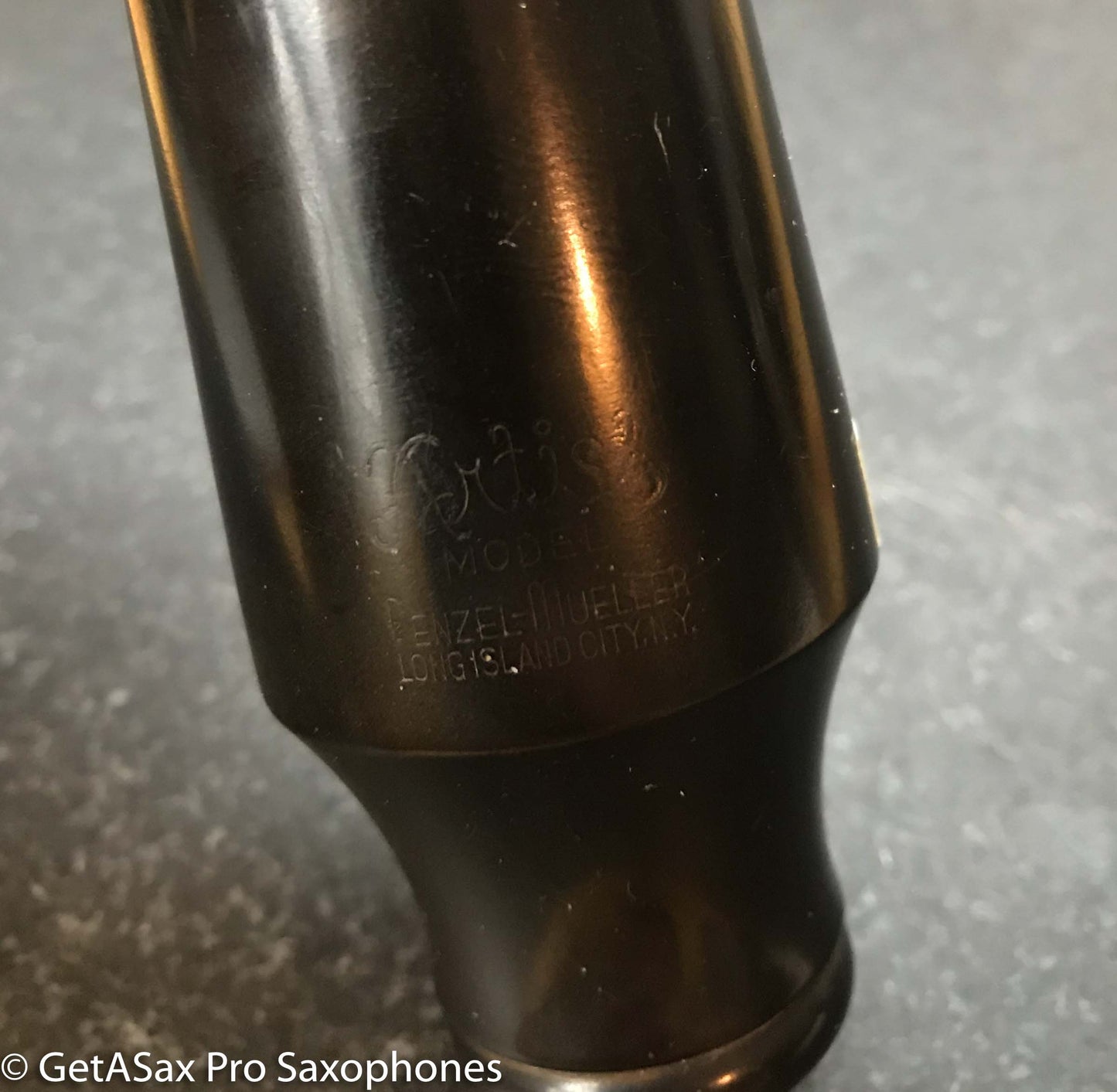 Penzel Mueller Artist Model Vintage Baritone Saxophone Mouthpiece MPC1031