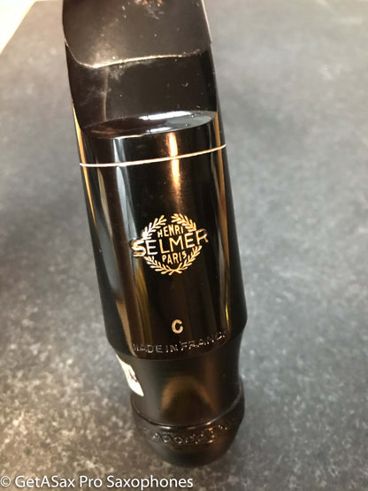 Selmer Scroll Shank Soloist Style C* Tenor Saxophone Mouthpiece Near Mint MPC1036