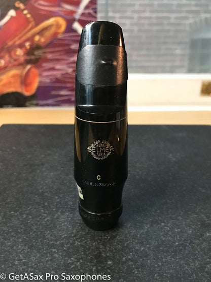 Selmer Scroll Shank Soloist Style C* Tenor Saxophone Mouthpiece Near Mint MPC1036