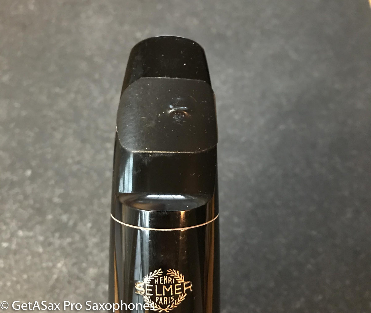 Selmer Scroll Shank Soloist Style C* Tenor Saxophone Mouthpiece Near Mint MPC1036