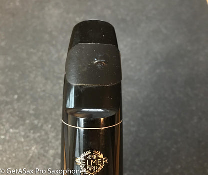 Selmer Scroll Shank Soloist Style C* Tenor Saxophone Mouthpiece Near Mint MPC1036