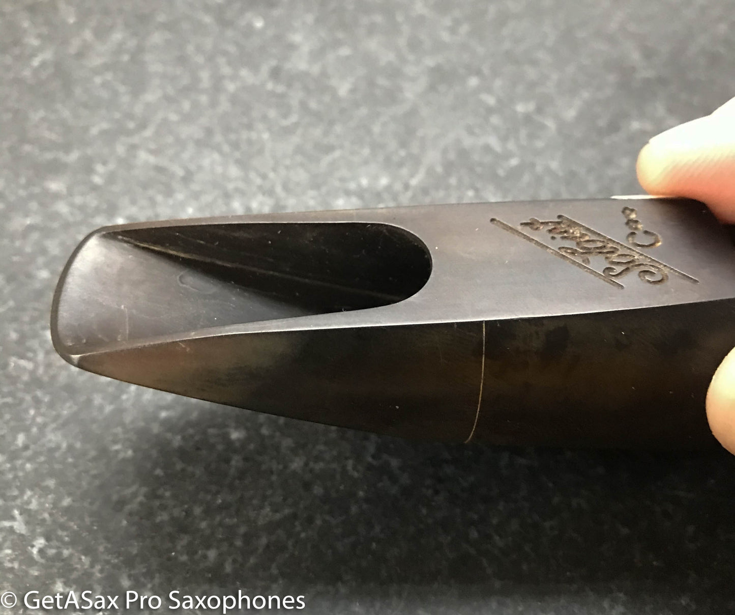 Selmer Short Shank Soloist C** Alto Saxophone Mouthpiece 1950's Very Good Condition MPC1037