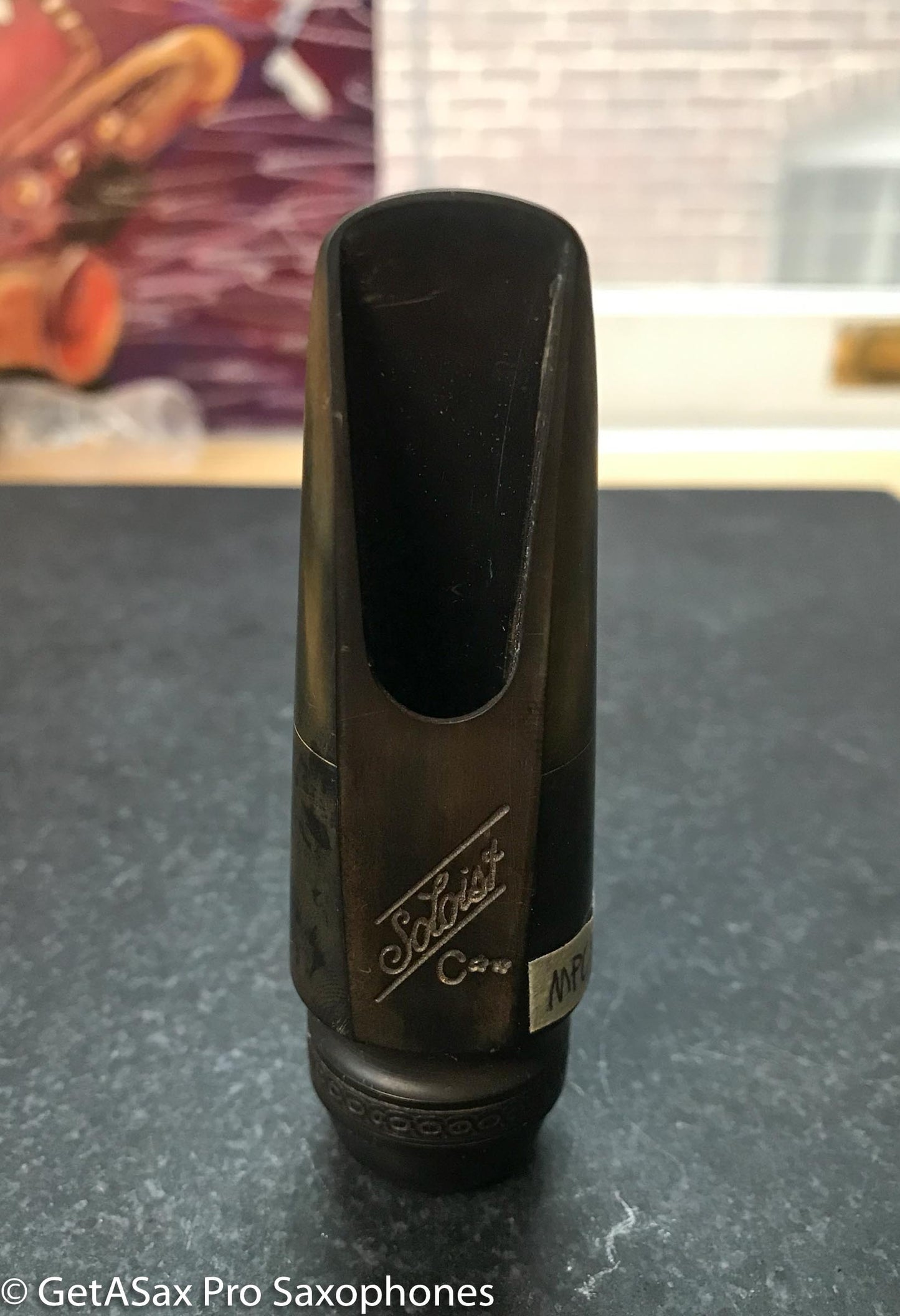 Selmer Short Shank Soloist C** Alto Saxophone Mouthpiece 1950's Very Good Condition MPC1037