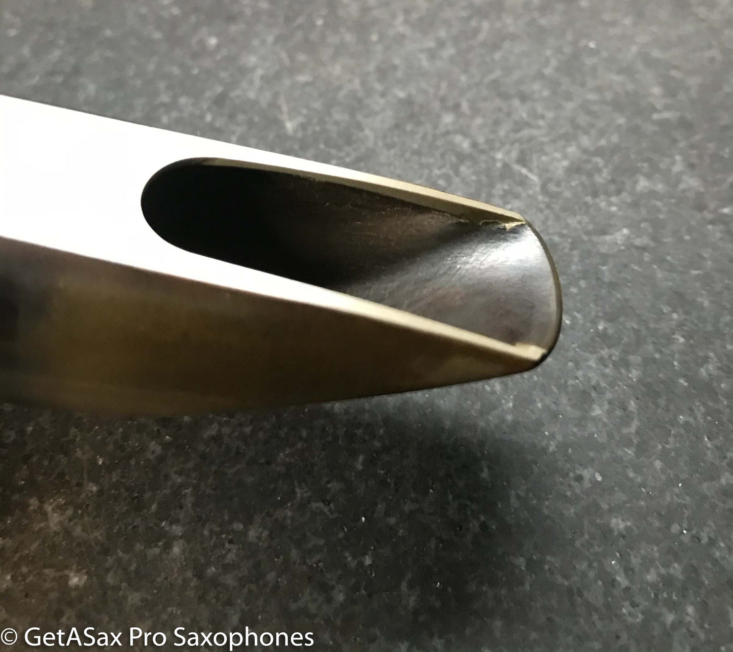 Henton Sil-va-lay 2 Alto Saxophone Mouthpiece Original Facing MPC1039