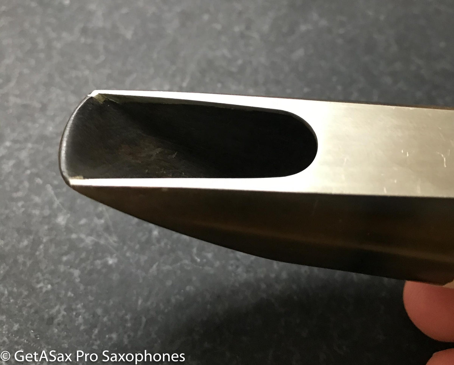 Henton Sil-va-lay 2 Alto Saxophone Mouthpiece Original Facing MPC1039