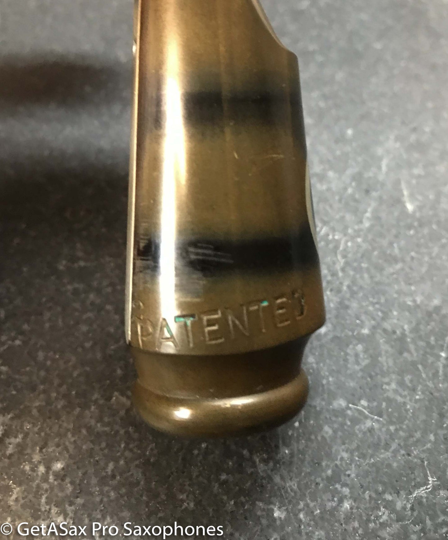 Henton Sil-va-lay 2 Alto Saxophone Mouthpiece Original Facing MPC1039