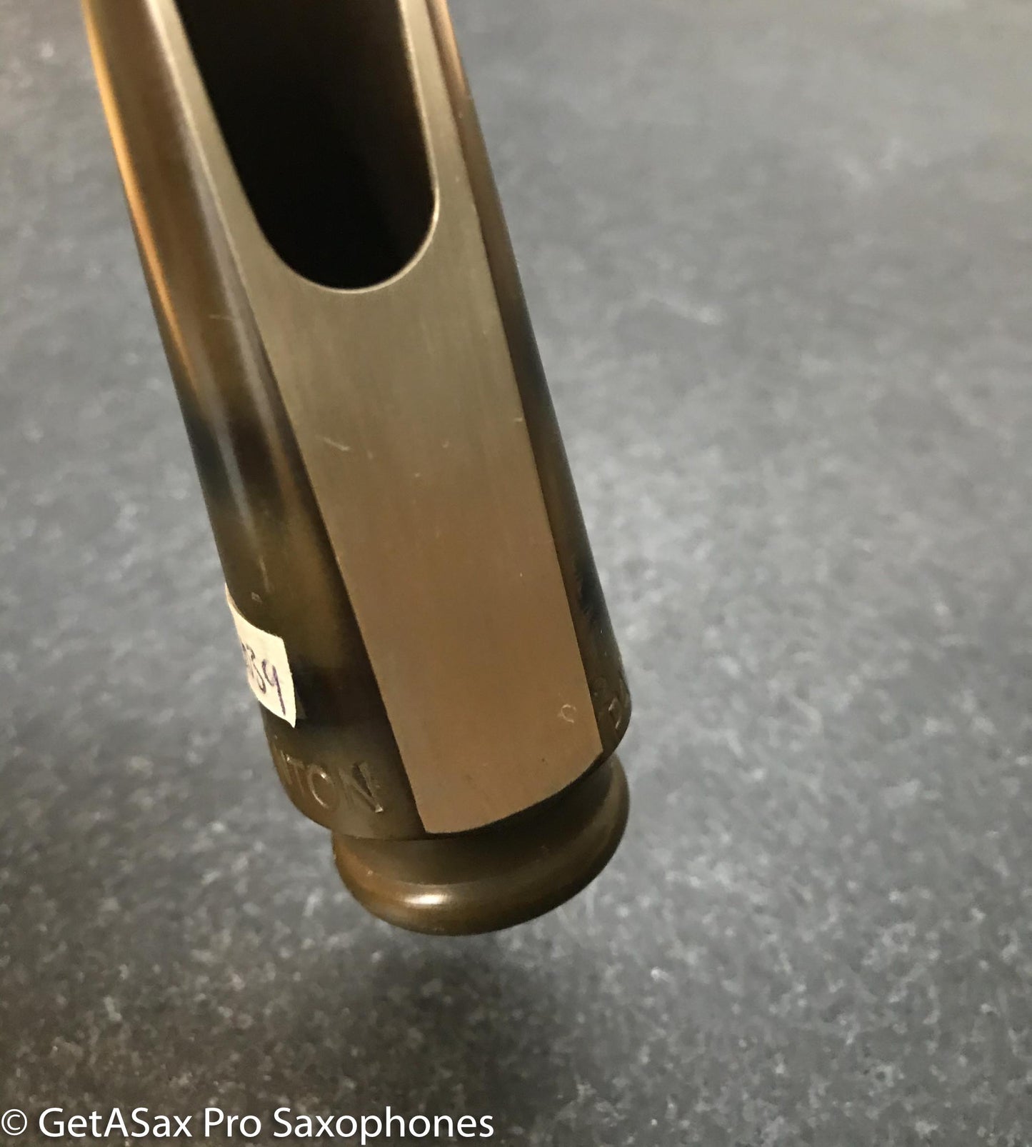 Henton Sil-va-lay 2 Alto Saxophone Mouthpiece Original Facing MPC1039