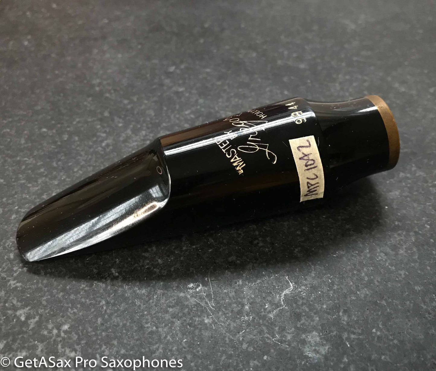 M.C. Gregory "Master" Hollywood 6A 20 Tenor Saxophone Mouthpiece New Old Stock Amazing! MPC1042
