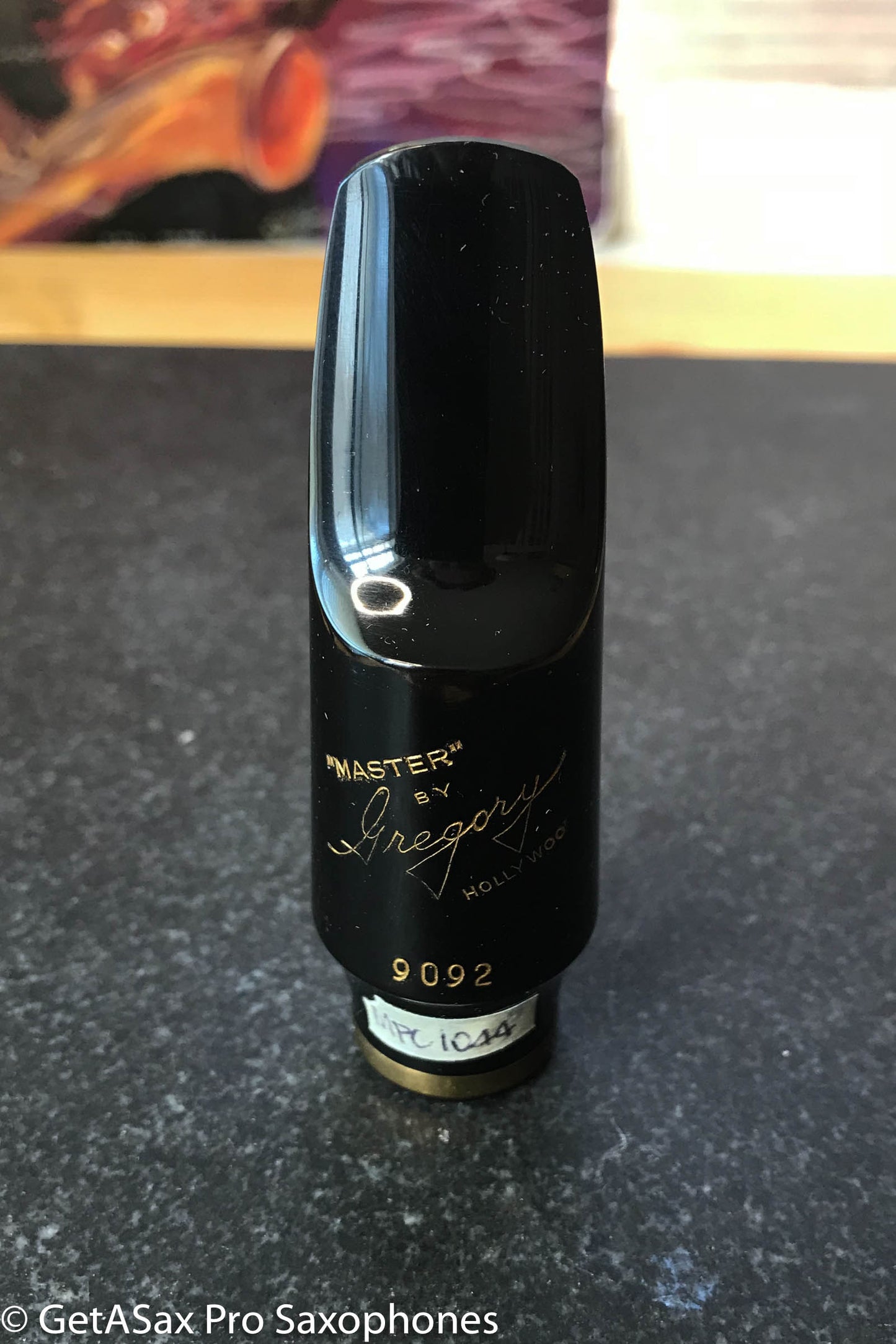 M.C. Gregory "Master" Hollywood 5A 20M Alto Saxophone Mouthpiece New Old Stock Amazing! MPC1044