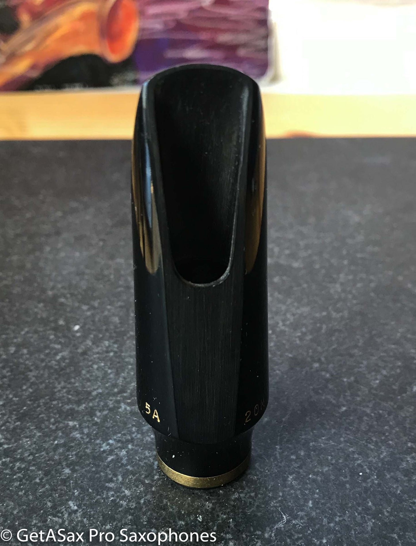 M.C. Gregory "Master" Hollywood 5A 20M Alto Saxophone Mouthpiece New Old Stock Amazing! MPC1044