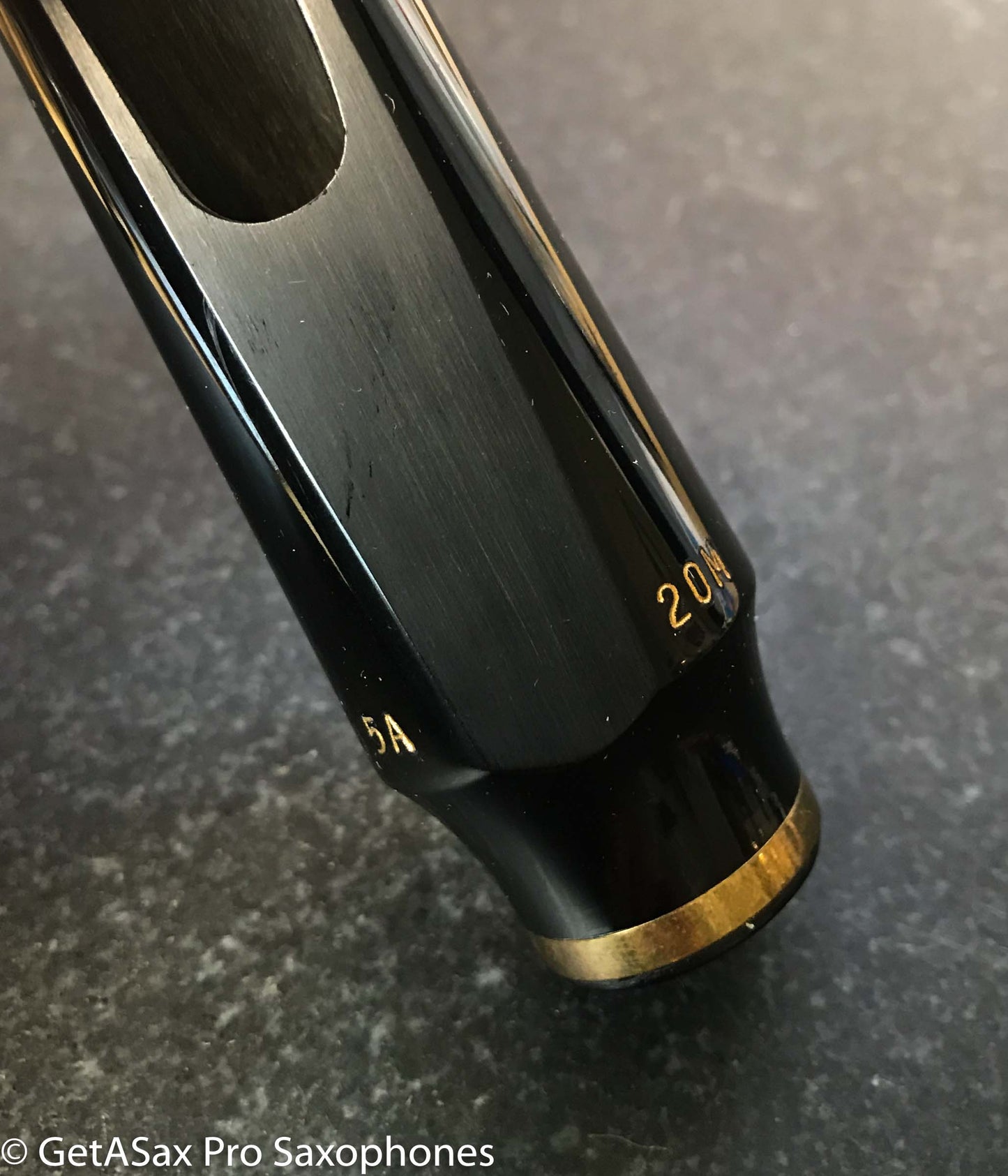 M.C. Gregory "Master" Hollywood 5A 20M Alto Saxophone Mouthpiece New Old Stock Amazing! MPC1044