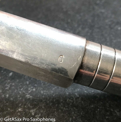 Guy Hawkins 6 Metal Baritone Saxophone Mouthpiece Like New MPC1047