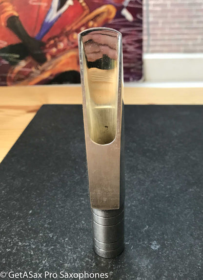 Guy Hawkins 6 Metal Baritone Saxophone Mouthpiece Like New MPC1047