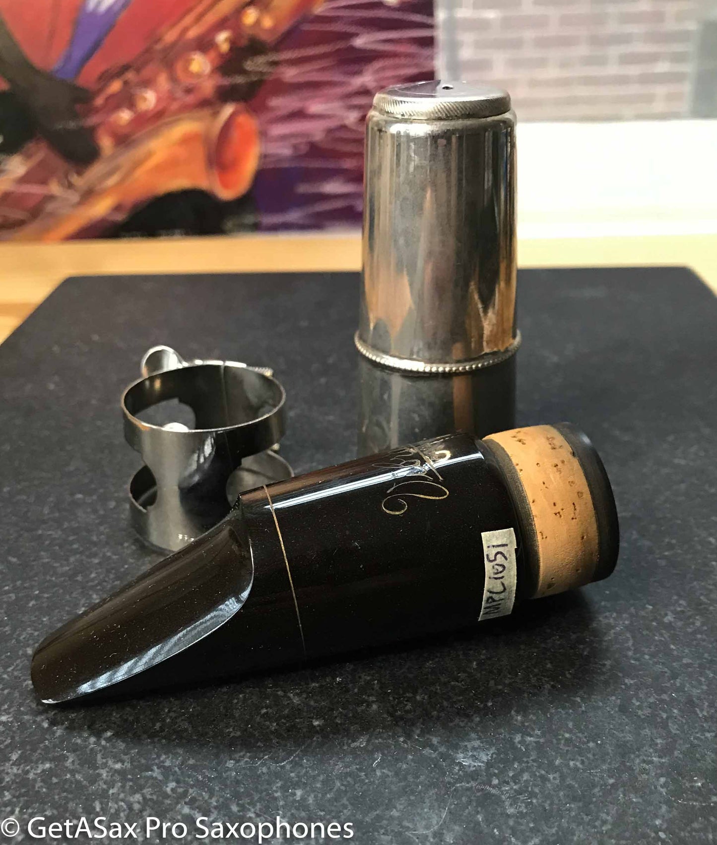 Vibrator N3 Bass Clarinet Mouthpiece Near Mint MPC 1051