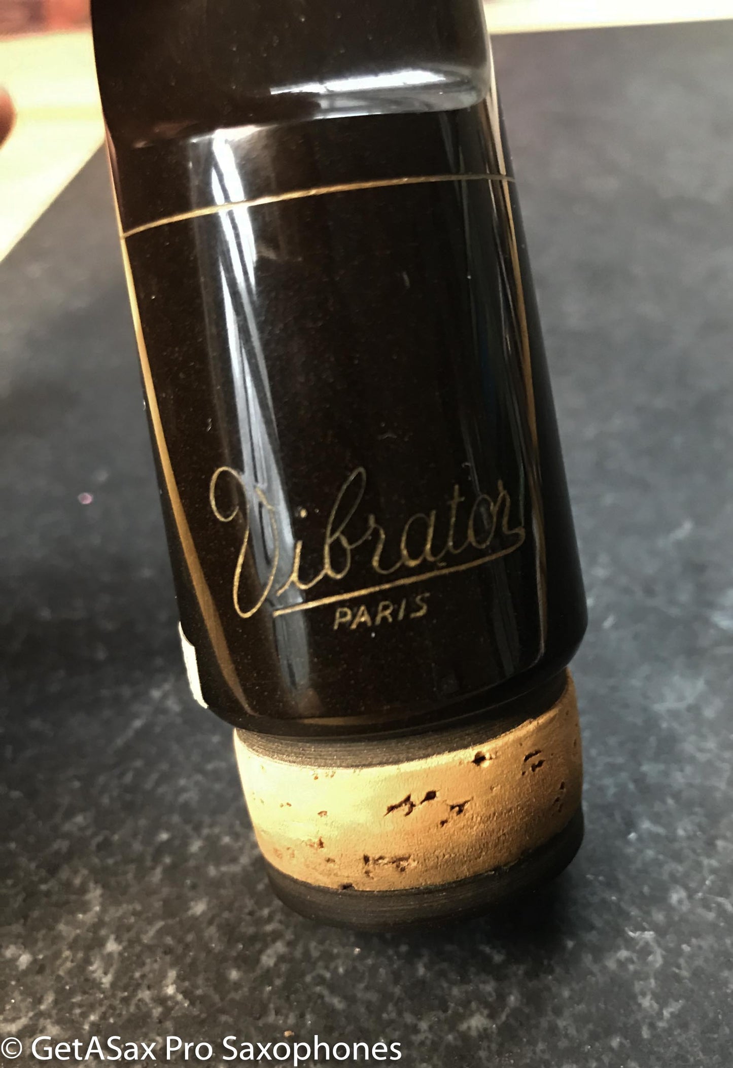 Vibrator N3 Bass Clarinet Mouthpiece Near Mint MPC 1051