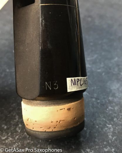 Vibrator N3 Bass Clarinet Mouthpiece Near Mint MPC 1051